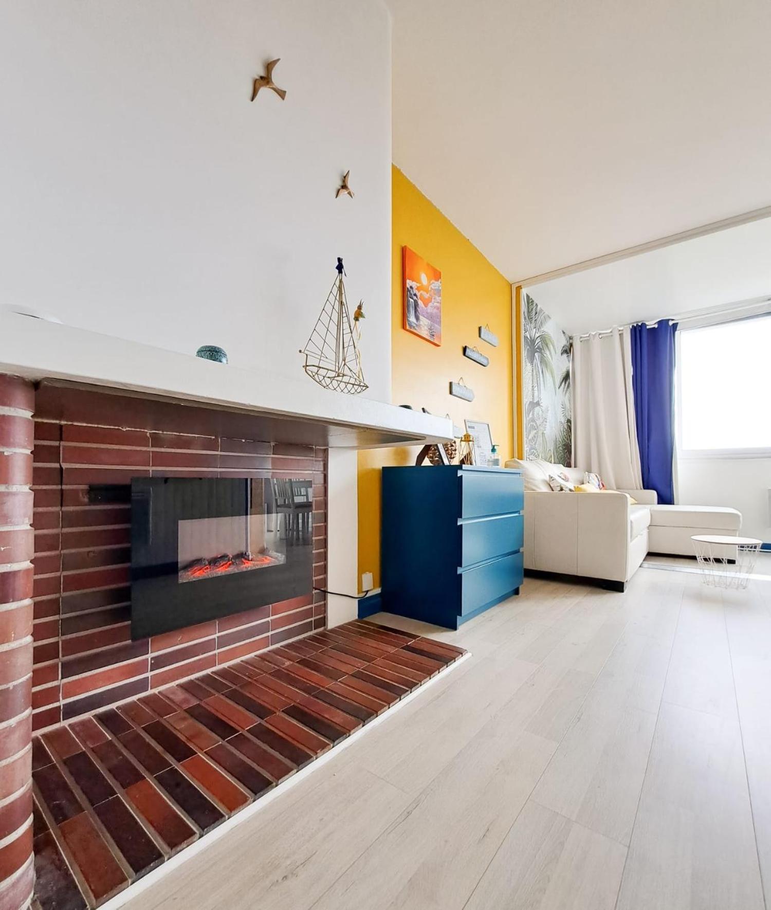 L'Escale - Vue Mer, Plage, Centre Ville, Ideal Pour Couple 鲁瓦扬 外观 照片